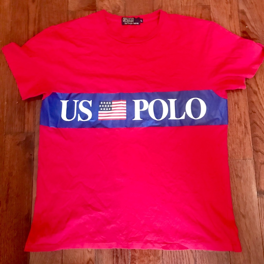 Ralph Lauren polo te shirt US-PoLO MEN SIZE LARGE